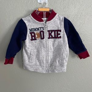 Carter’s “Mommy’s Rookie” Zip-up